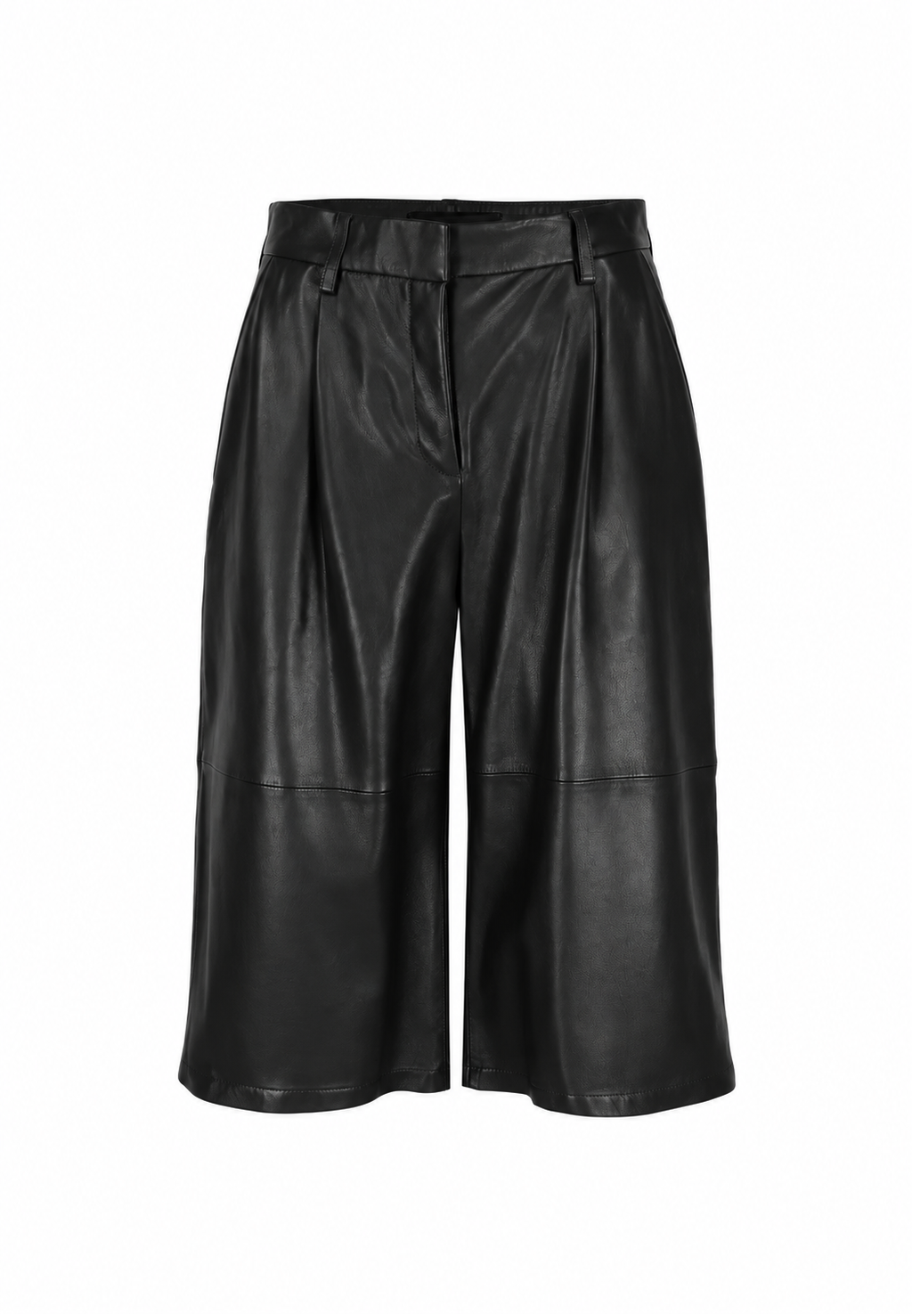 Sierra Long I Leather Short - Black