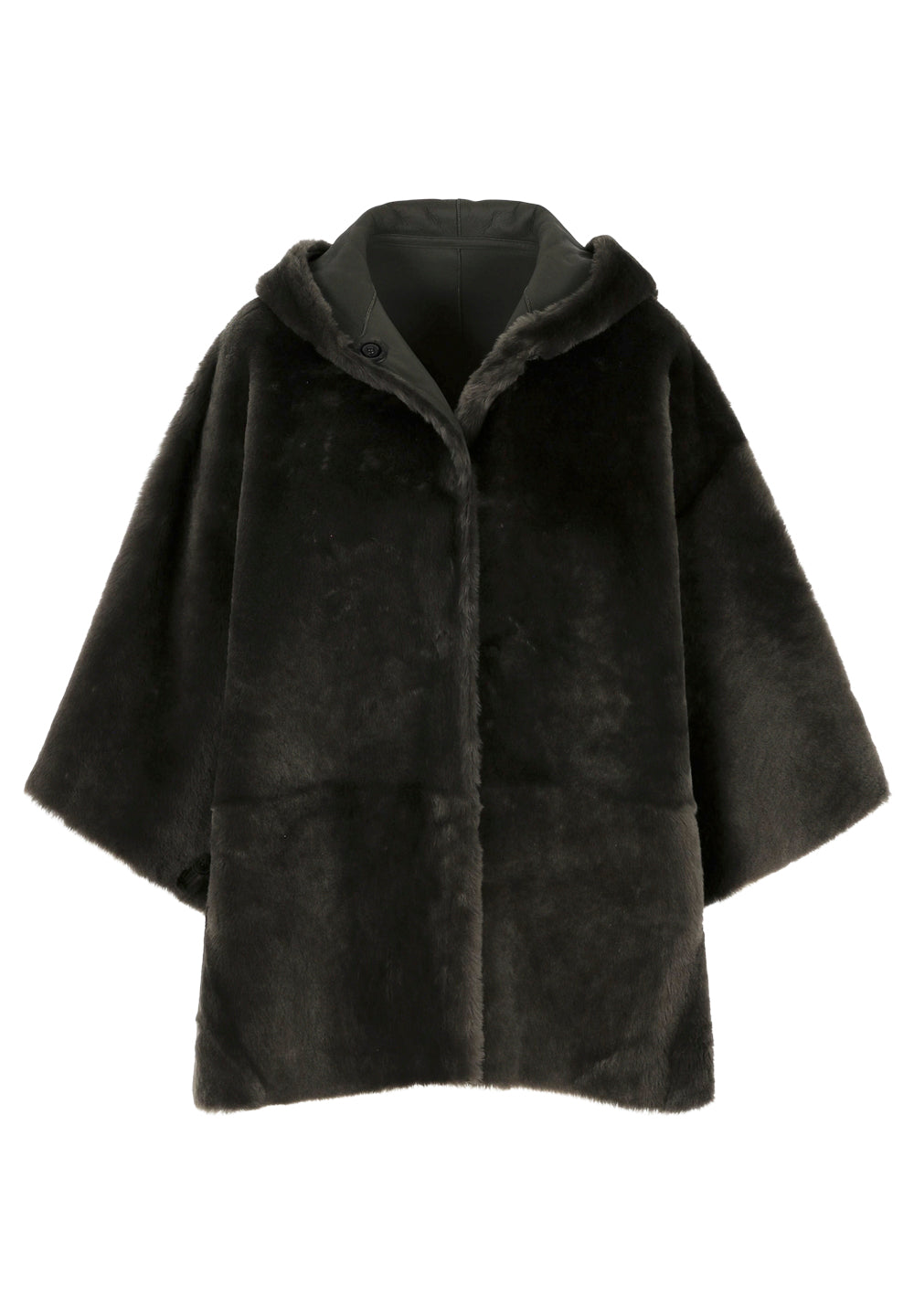Alice I Tempesta Cape Coat - Khaki