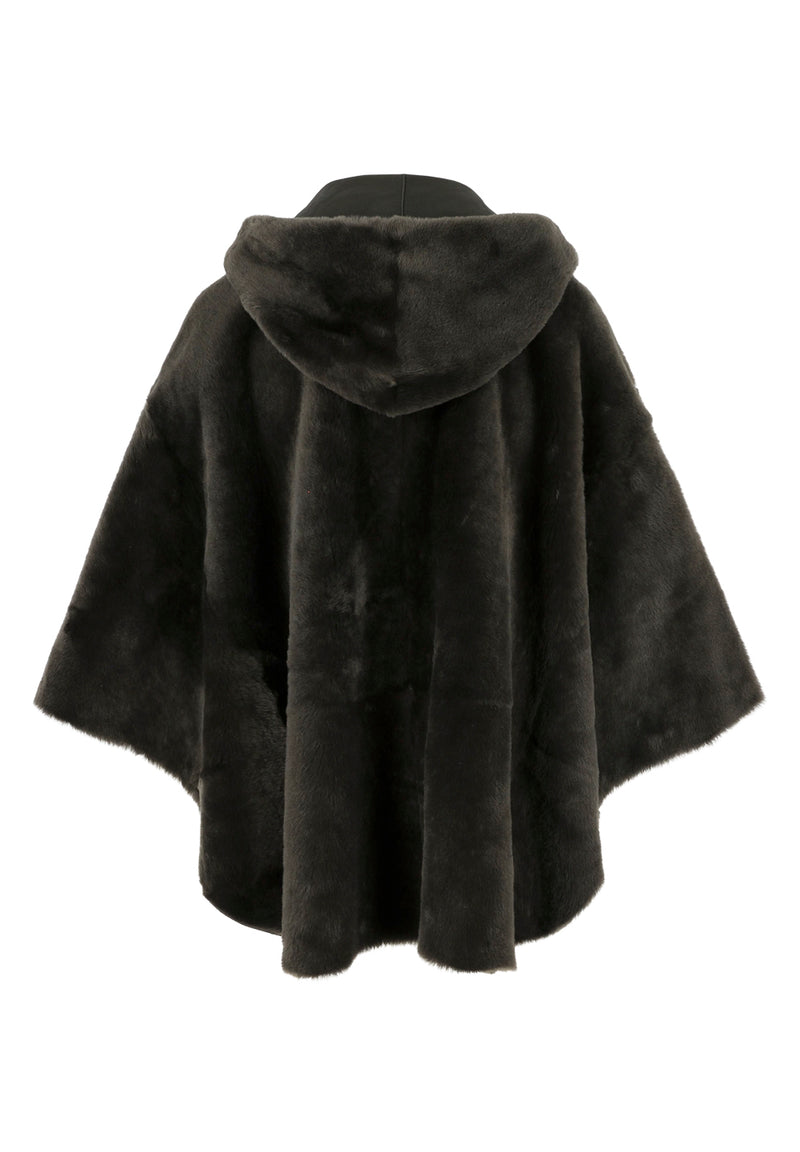 Alice I Tempesta Cape Coat - Khaki