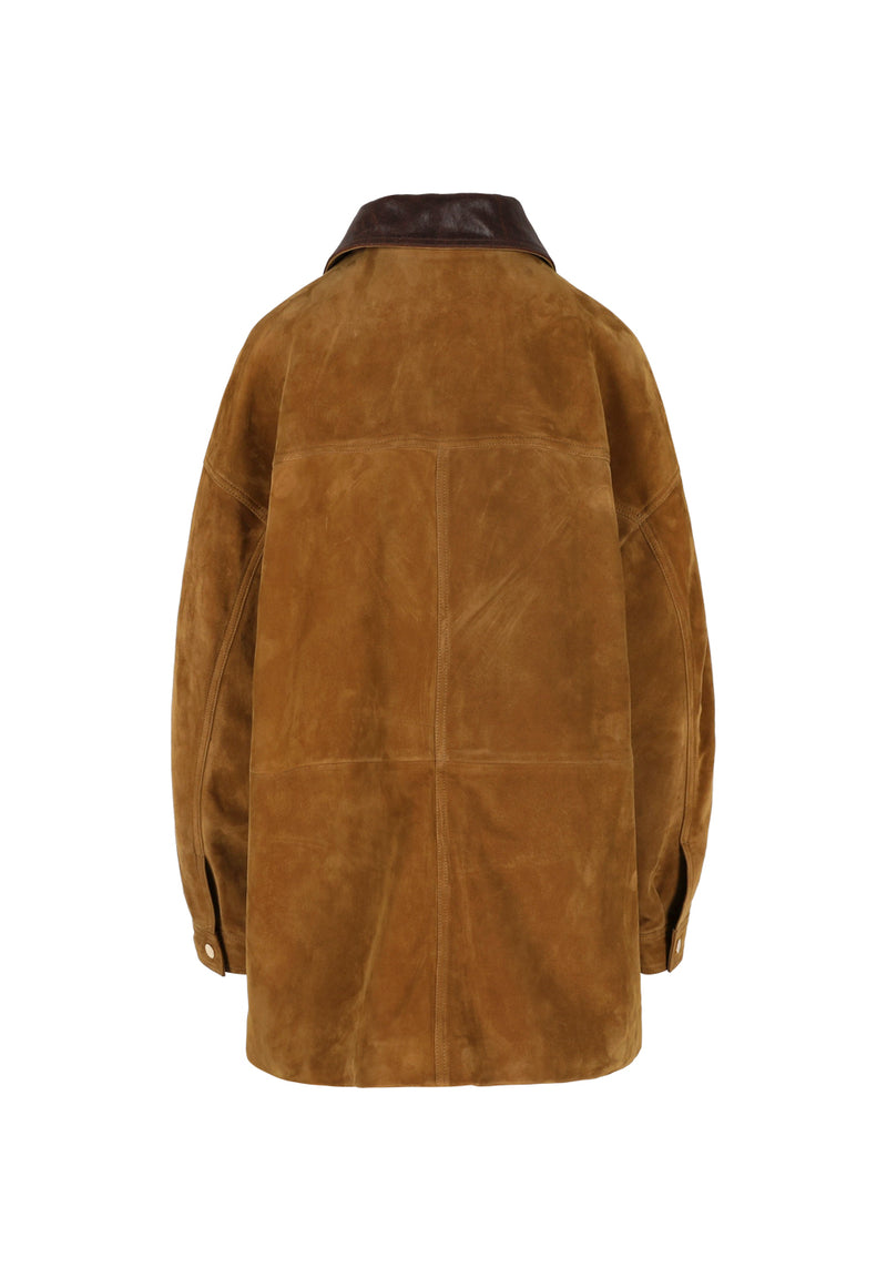 Begona I Suede Jacket - Camel