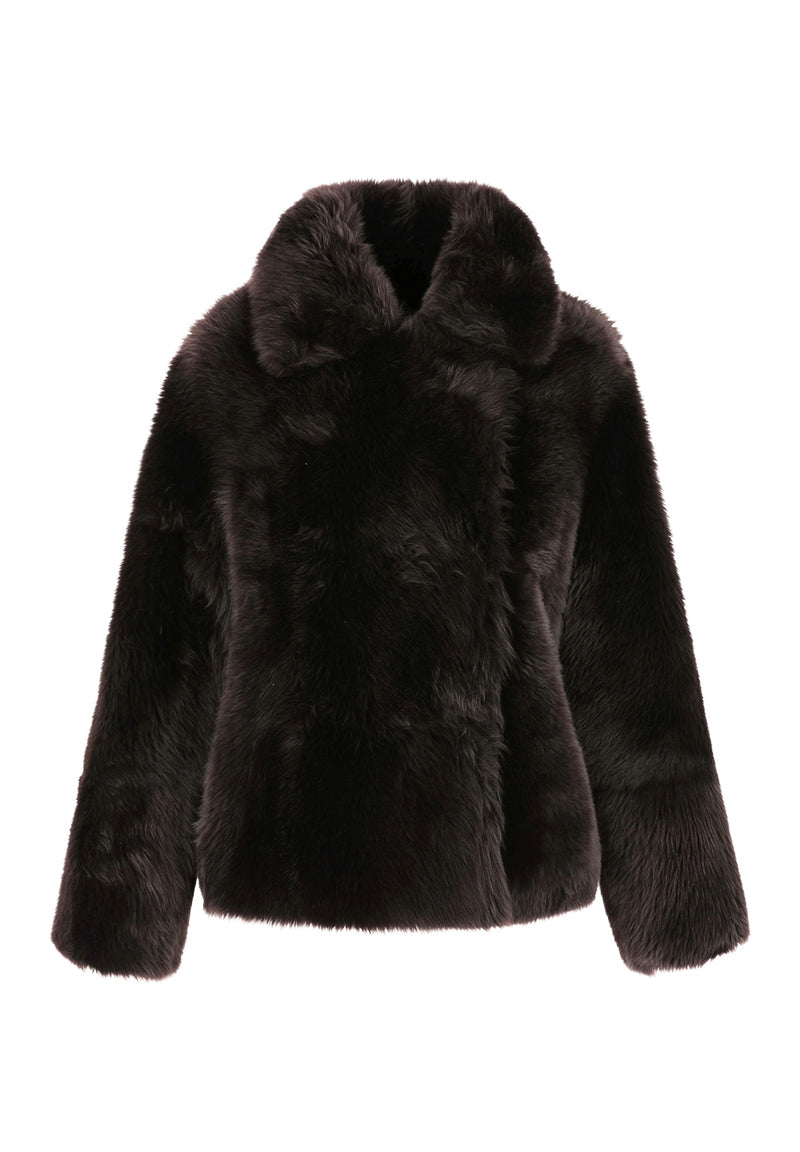Iza I Cashmere Coat - Glacé