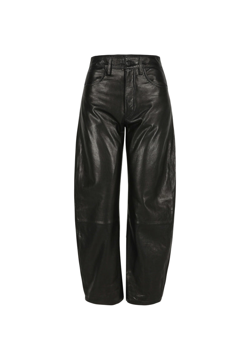 Judith I Leather Trousers - Black