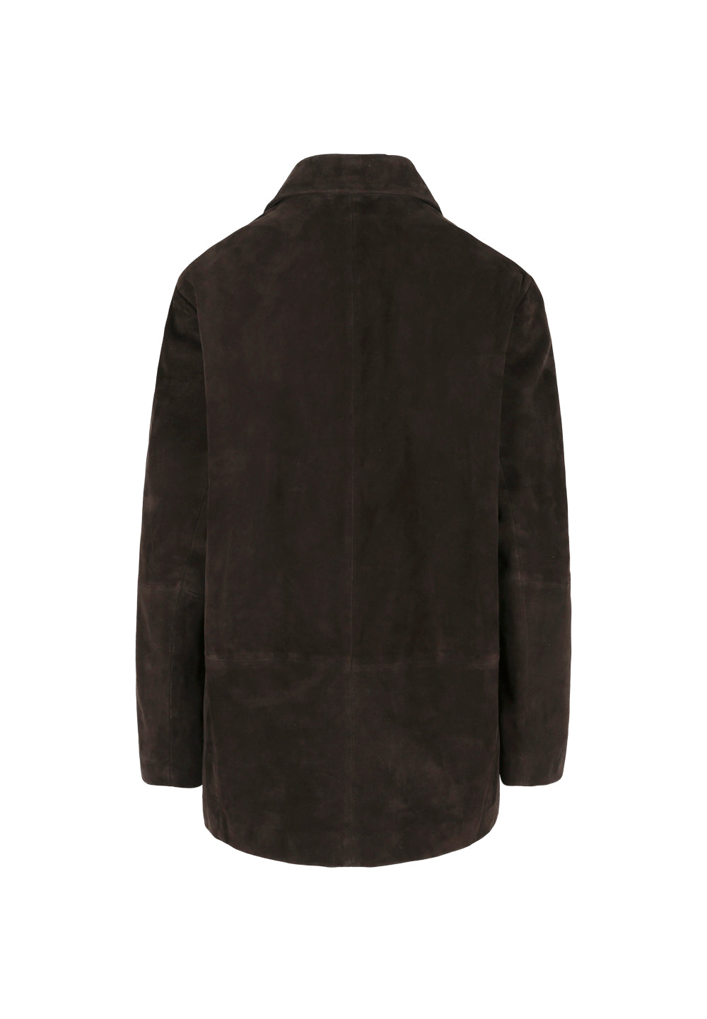 Kirsi I Suede Blazer - Dark Brown