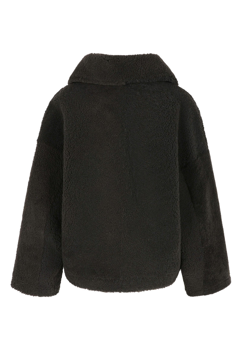 Lucy I Bomber Coat - Dark Brown