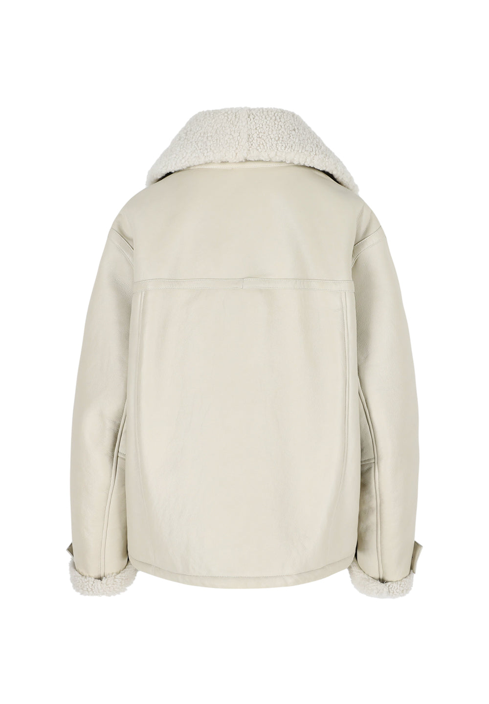 Marcella I Shearling Coat - Ecru