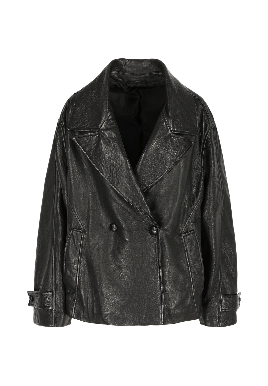 Margot I Leather Jacket - Black