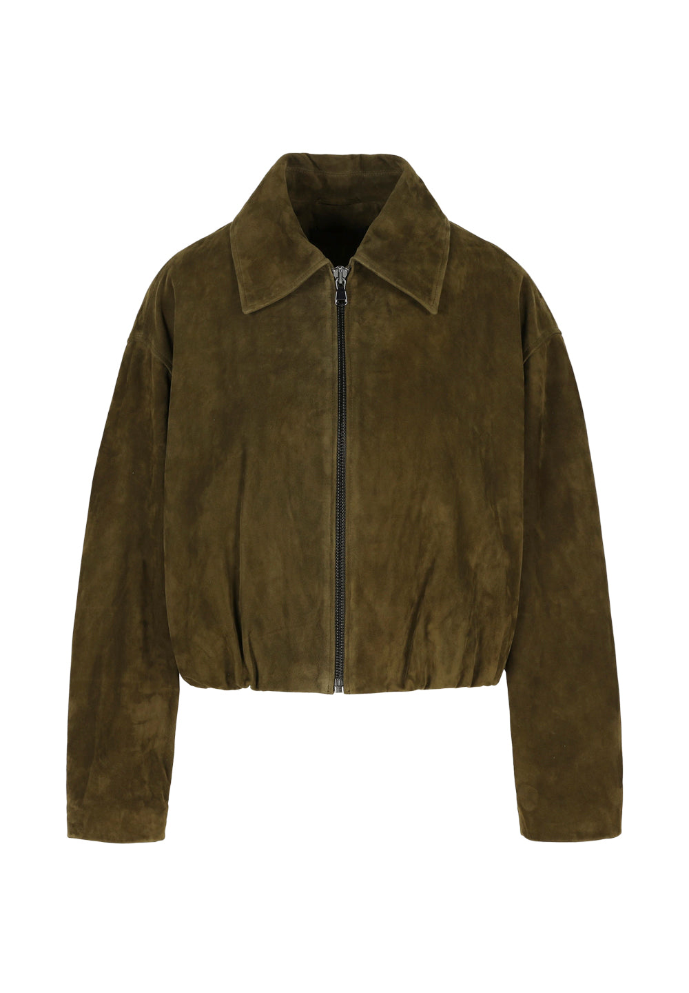 Milia I Suede Jacket - Khaki