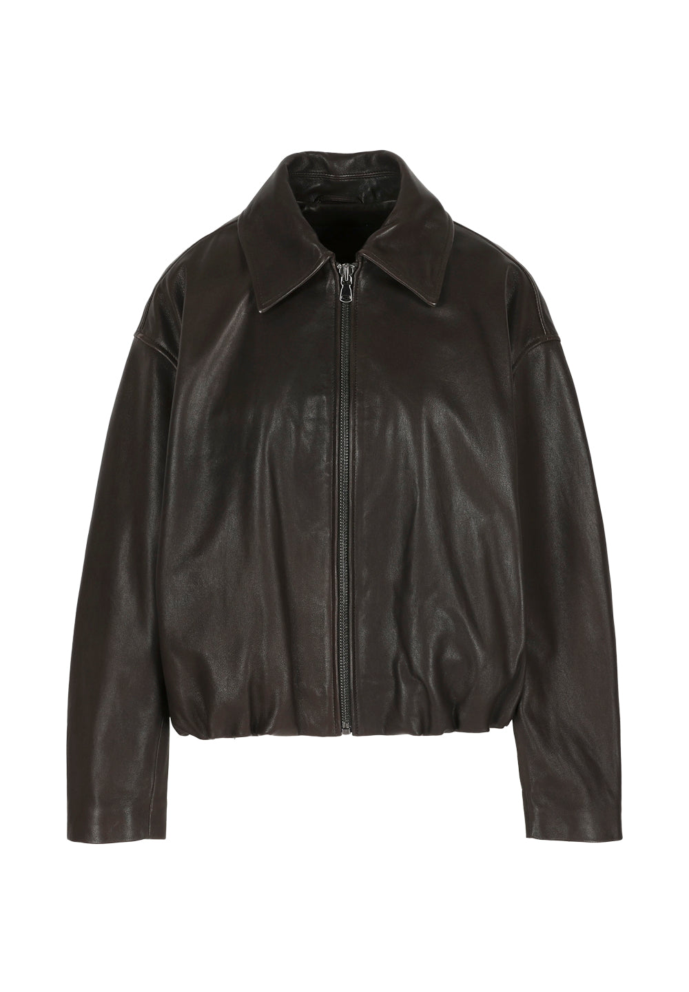 Milia I Leather Jacket - Brown