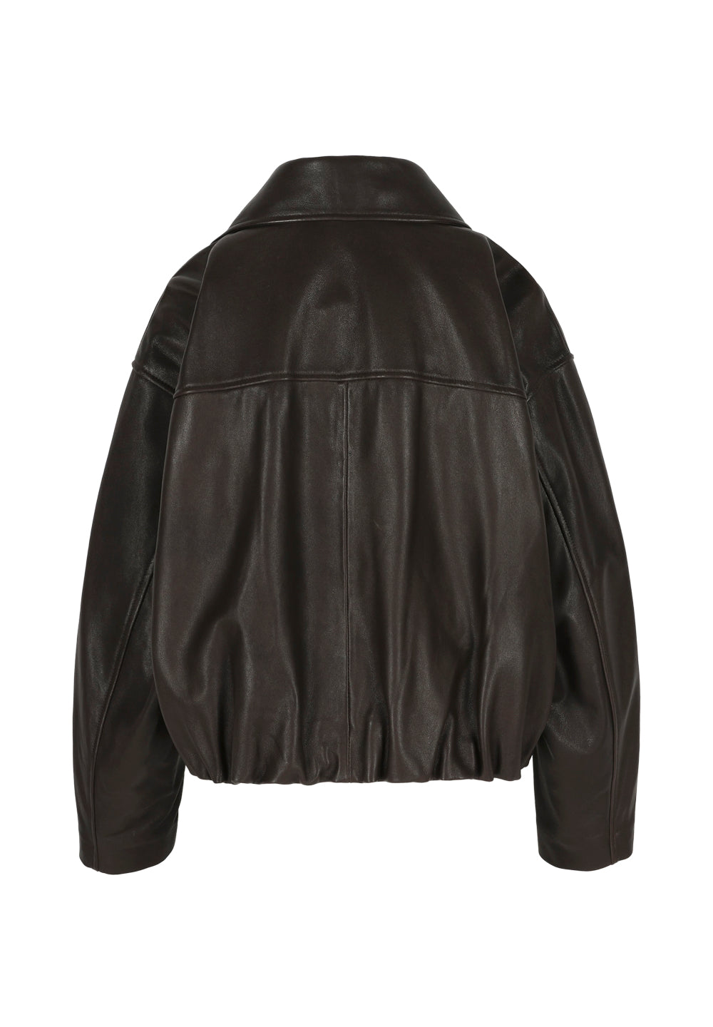 Milia I Leather Jacket - Brown
