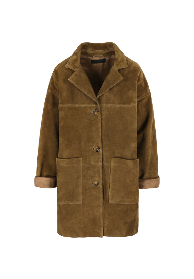 Mirage I Suede Jacket - Tobacco