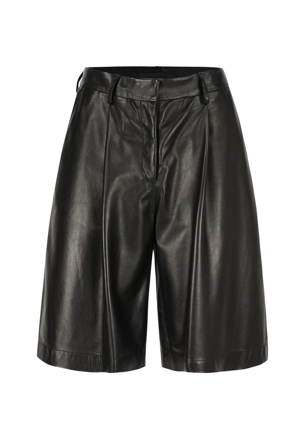 Sierra I Leather Bermuda - Black