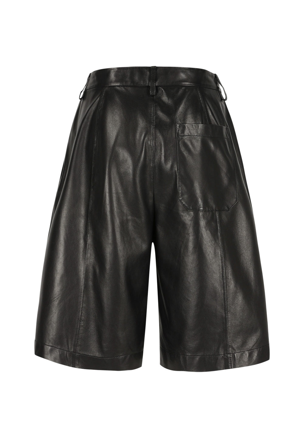 Sierra I Leather Bermuda - Black