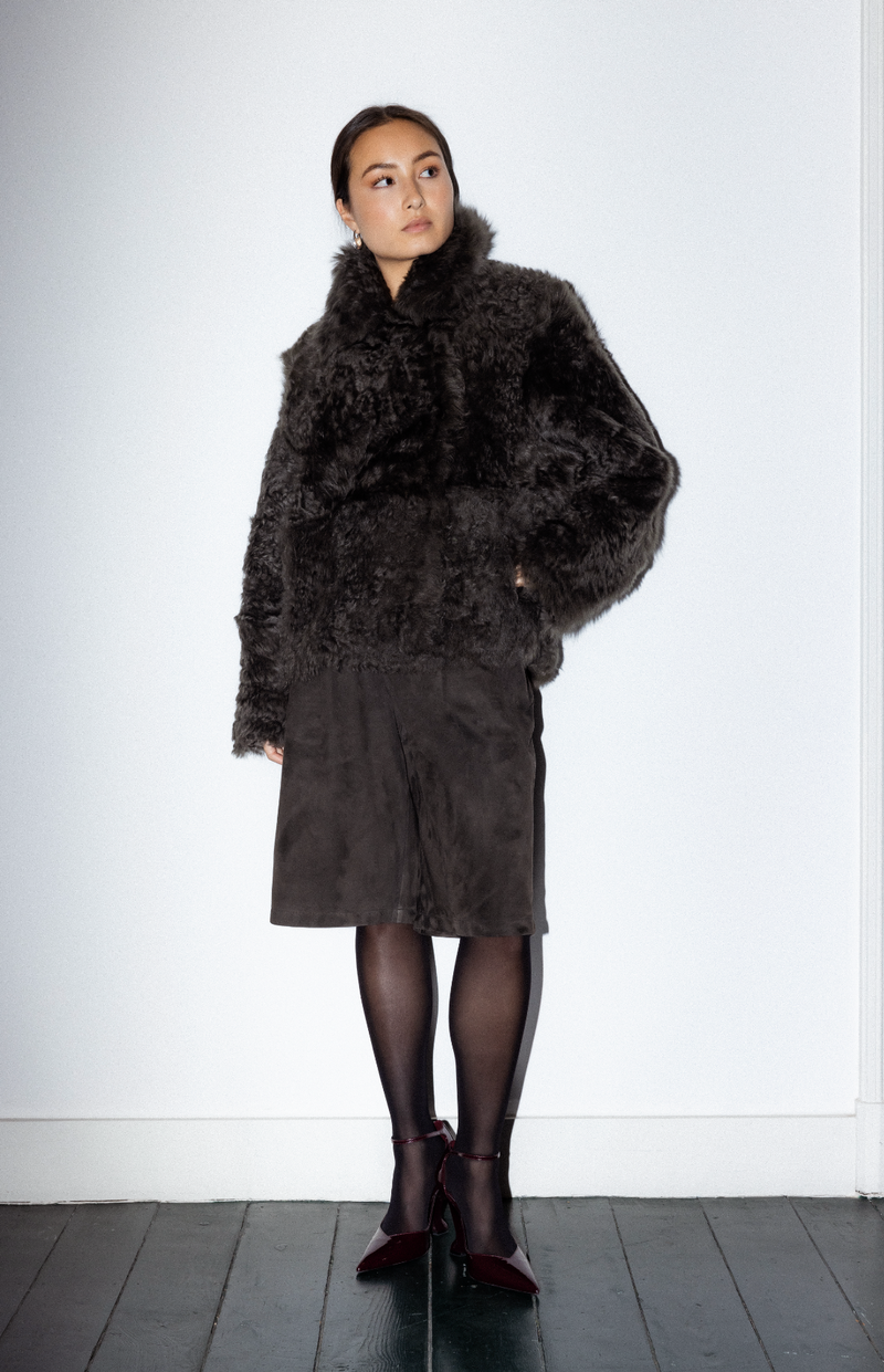 Iza I Nadal Coat - Khaki