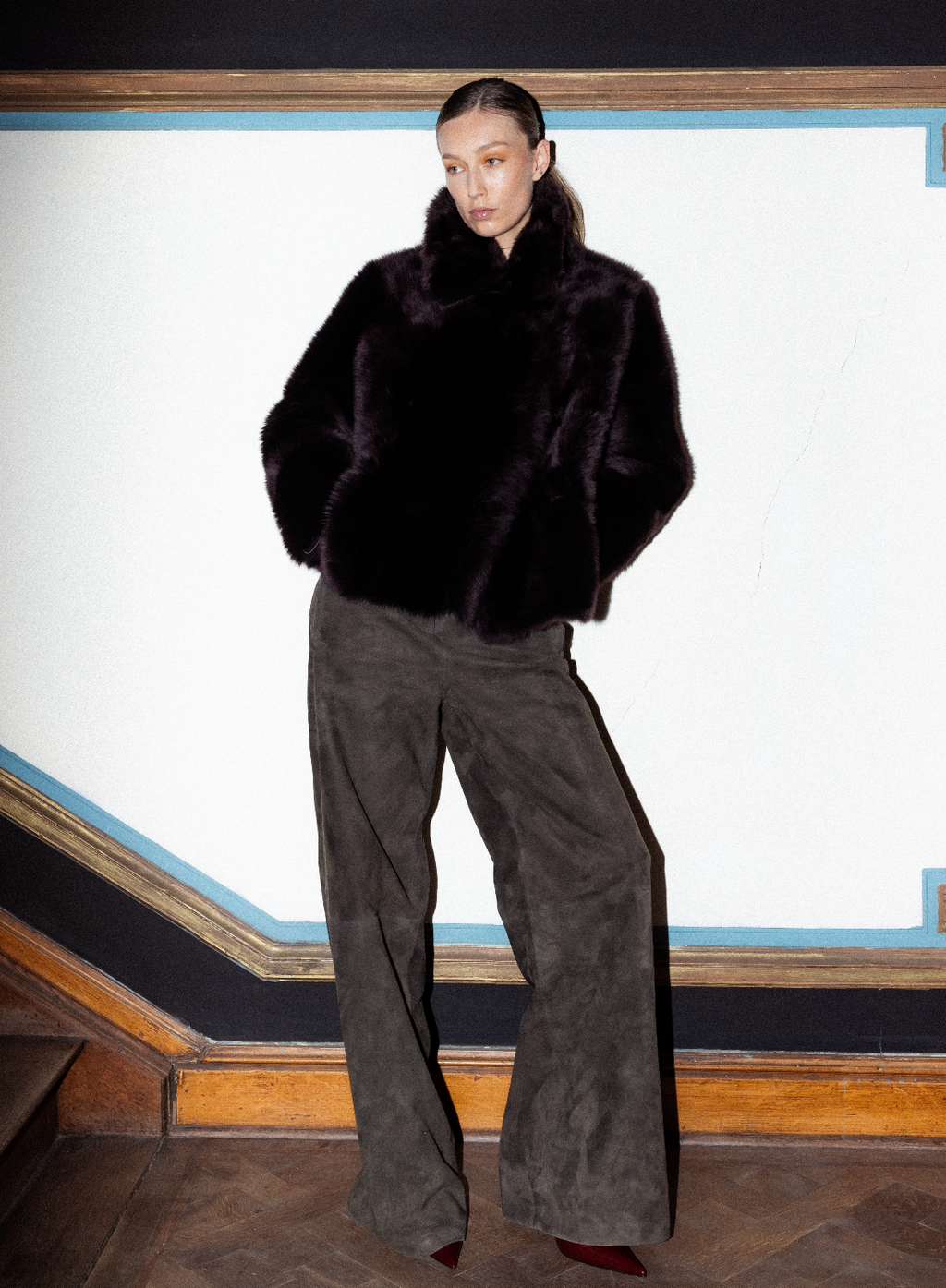 Iza I Cashmere Coat - Glacé