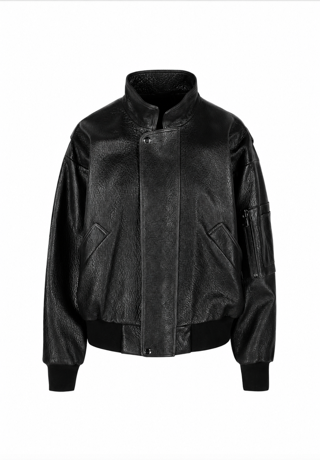 Juliette I Bubble Leather - Black
