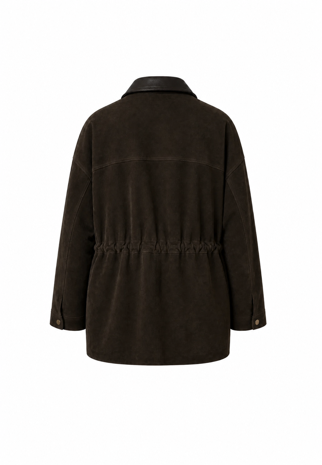 Judy I Suede Jacket - Dark Brown