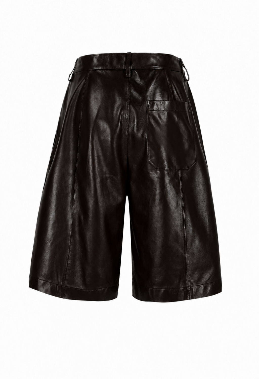 Sierra I Leather Short - Dark Brown