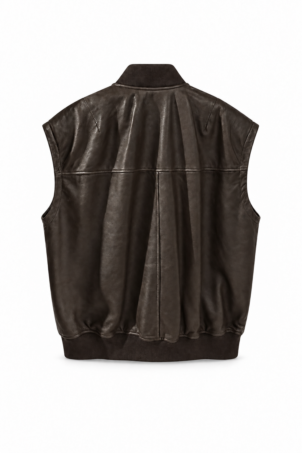 Jale I Leather Jacket - Dark Brown