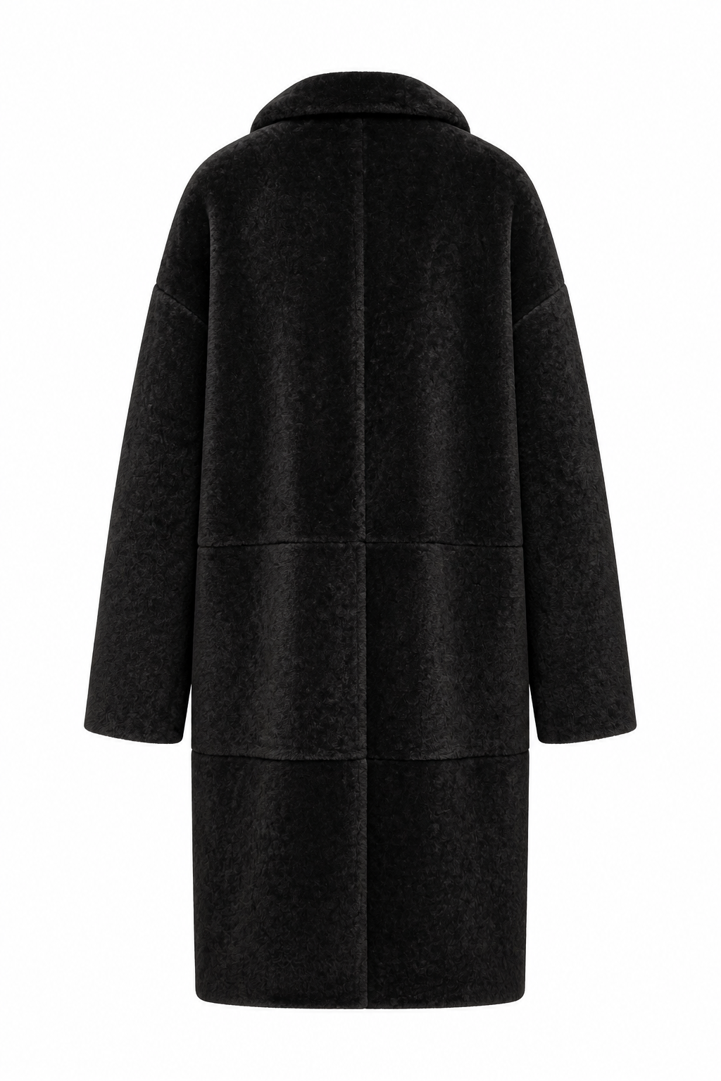 Nancy Long I Shearling Coat - Dark Brown